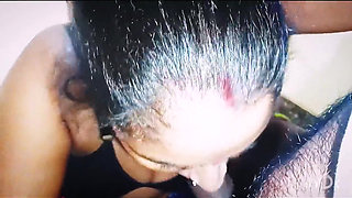 Wife ko chudne ke liye manaya aur lund ko chusaya