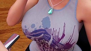 Stepsister Swallowing My Cock
