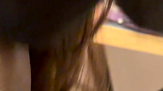 Hands Tied While the Nerd Fucks My Face Then Creampies Me