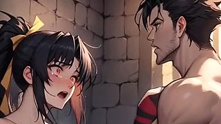 Ai Generated Hentai Compilation Part 11 - Big Cock Cum in Mouth & Squirting Orgasm