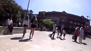 Sexy huge ass latina amateur rides fetish dudes cock