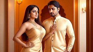 My girlfriend gets pounded hard in this Indian hookup video