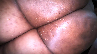 I Pee in My Stepson's Toilet, He Watching My Naked Big Ass Big Tits & Pussy