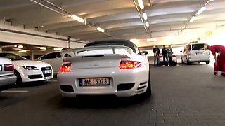 Cleaning Car With Monika Vesela