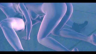 Hentai Uncensored 3D - Erica, Sofi and Sam Sex in the Halls of the Student Residence - Japanese Asian Manga Anime Film Game Porn