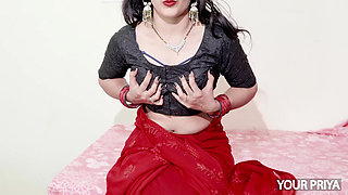 Priya Stepaunty Fingering Video of Squirt and Orgasm and After That Too in Clear Hindi
