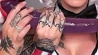 Halloween Dildo JOI with Friends