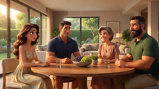 Steamy Weekend Surprise with Alluring Mature Stepmother and Fiancee Loving Approval (ai Generated)