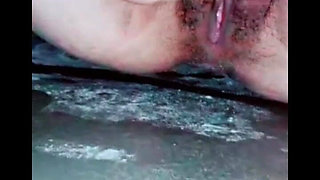 A Lot of Water Is Coming Out of My Pussy, I Went to the Toilet and Masturbated, My Pussy Has Become Completely Wet, a Lot of Wat