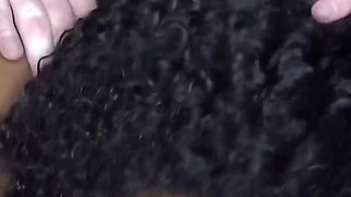 Hot Black Chick Face Fucked Pussy Pounded & Creampied