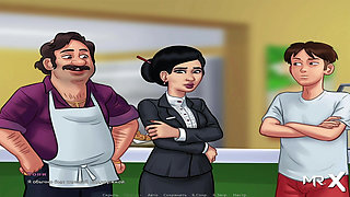 SummertimeSaga - Kiss at Workplace E4 #5