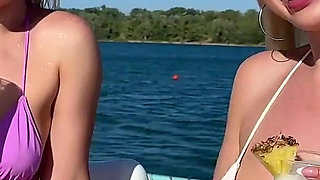 Water Play Turns Wet with Shared Squirting!