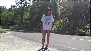 見られちゃったても気を取り直して続けます　　続きはmyfansへ応援おねかいします　野外露出/ハイハン/日本人/ひな/素人/amateur/japanese/hentai