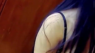 Thai skinny teen Sharon fucked by step dad in the kitchen