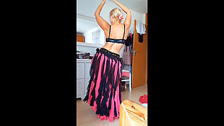 Mature Blonde Amateur Wife Enjoys Partially Naked Sex 3