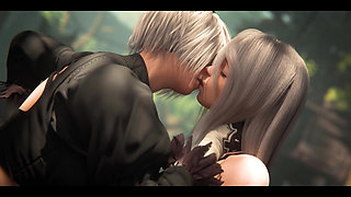 Nier Automata - Yorha 2B Retribution Sex Protocol (Animation with Sound)