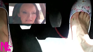 Driving and Pedal Pumping in Floral Flats