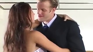 Bride fucking, to pay the hotel