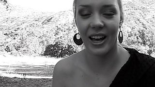 Cute amateur webcam teen girl toying pussy on webcam