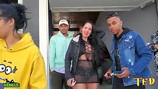Elisa Sanches seduces Joao Grilo in wild public car sex - Big ass Latina MILF action