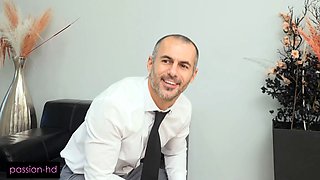 Horny Wife Goes For A Morning Ride On Hubby's Cock