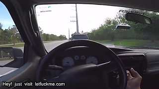 blowjob big tits teen fucked by stranger for cash to fix car pov