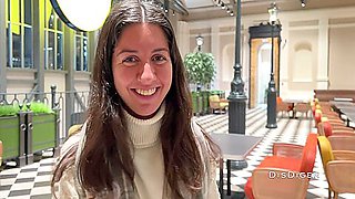 Casting In A Public Toilet Of Shopping Mall