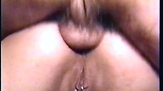 Tiny French angel receives anal screwed in this group sex