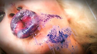 Femdom Lipstick Kisses