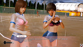 Waifu Academy- pt 63 - Fucking the Teams Track Star