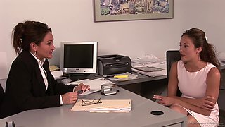 Lesbian Office Seductions Crazy Sex Story
