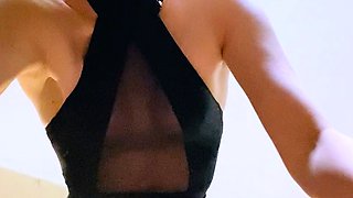 Amateur blondie solo anal masturbation