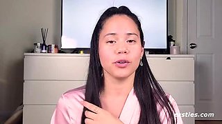 American Babe Sativa Masturbates with Vibrator and Paddle - Solo Fetish Play HD