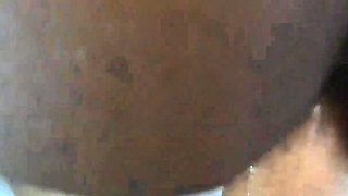 Chubby Black Girl Gets Fucked in Doggystyle and Creampied