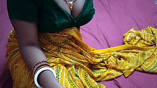 Landlord Aunty seduced a college boy to satisfy her desires