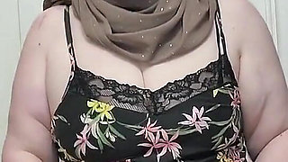 I Leave My Hijab on but Strip off the Rest of My Clothes