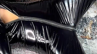 Rubbing My Pussy in Hunter Boots