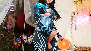 Beautiful Sonya having a horny solo toy masturbation