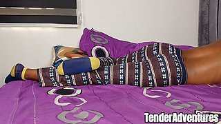 Fat Ass Stepmom Wakes up Stepson, Slow Rides His Big Hard Dick Till Orgasm