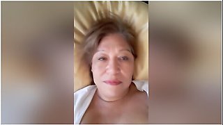 Mature Latina Woman Masturbating With A Dildo Because I Need A Man To Fuck Me