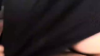 Super steamy brown-haired in a dress likes to pound