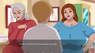 The Secret of the House #54: Making the Widowed MILF Remember Her Husband