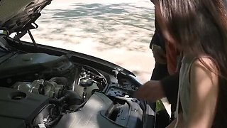 Driving School MILF Seduction - Hardcore Fucking & Anal with Big George
