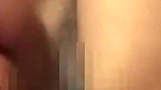 Young Asian Wife Rides Lover While Sucking Thick Dildo