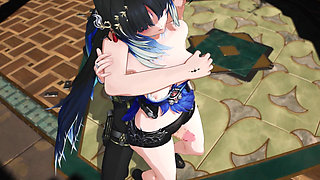 Wuthering Waves - Yangyang and Rover Intimate Sex Scene - 3D Hentai Animation