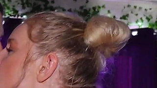 Slutty Blonde Takes My 11in BBC