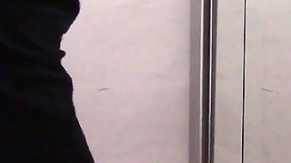 The MILF with Beautiful Legs and Pantyhose Irons and Gets Touched and Fucked