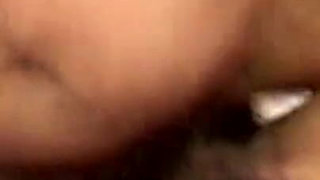 Horny hairy chick takes a piss and gets anal bang