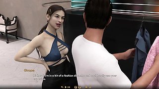 Animated young lesbian adventures with 3D wife Rola Takizawa