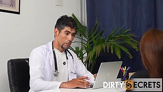 Hot Latina MILF Kathy Lee wants MrGarrison to get her pregnant but he won't, so the doctor secretly fills her pussy with cum to impregnate her.